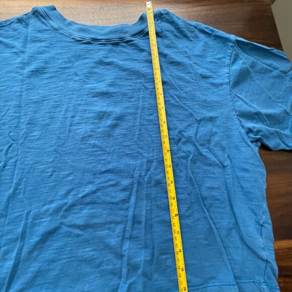 Universal Thread Blue Boxy Tee Shirt - Picture 6 of 6